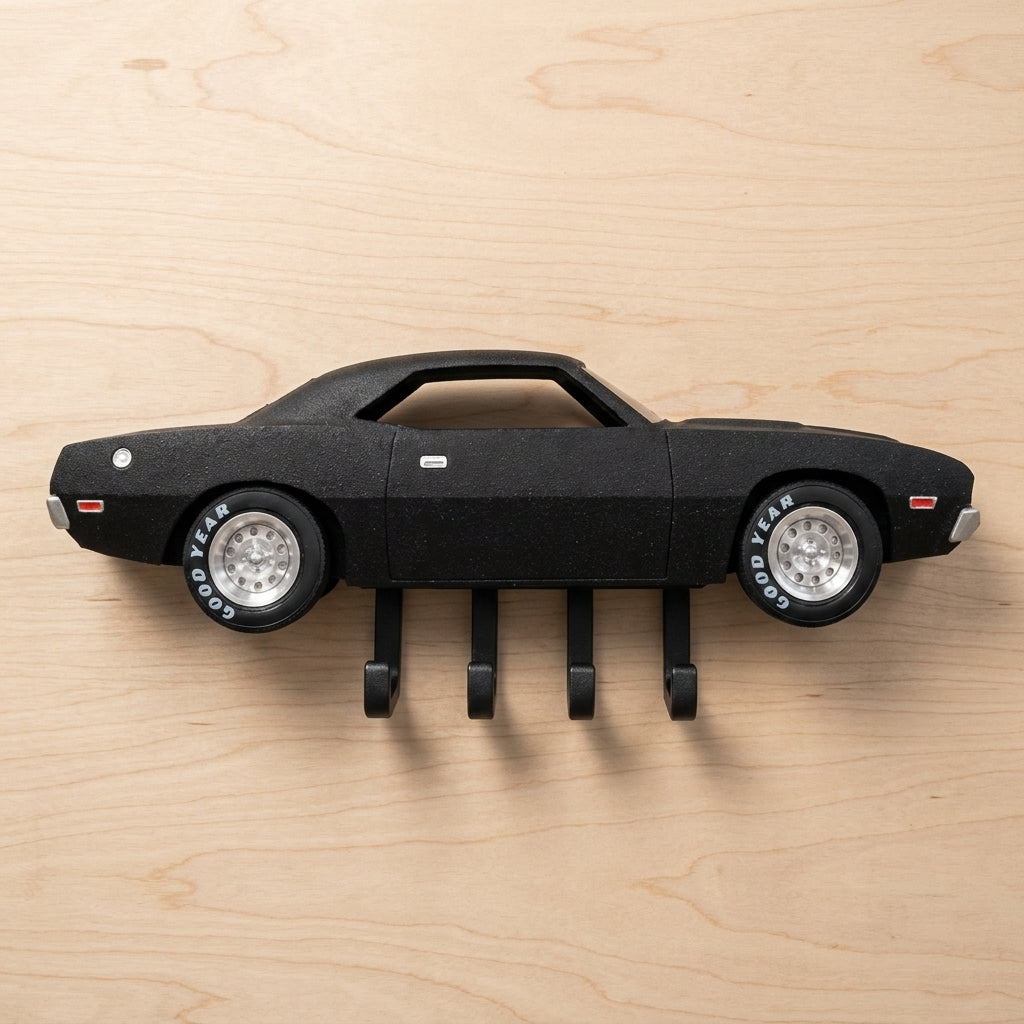 Classic Muscle Car Key Holder - angle image