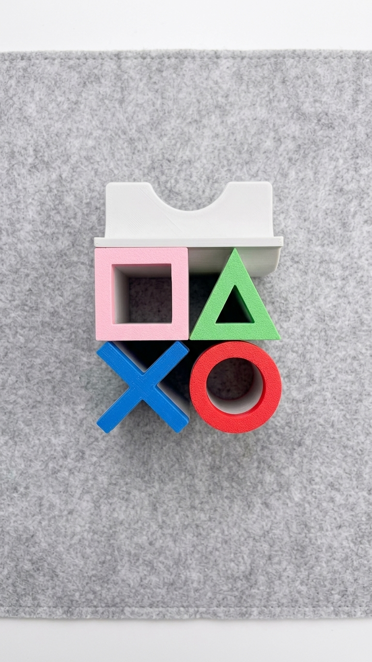 PS5 Controller Display Stand - angle image