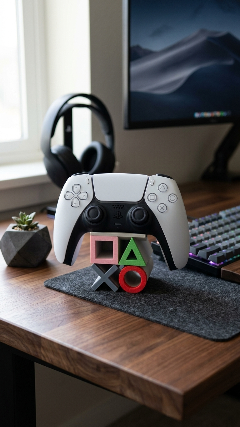 PS5 Controller Display Stand - lifestyle image