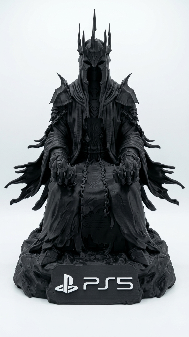 Dark Fantasy PS5 Controller Throne Stand - main image