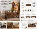 Personalized Pet Bowl Stand - main product image