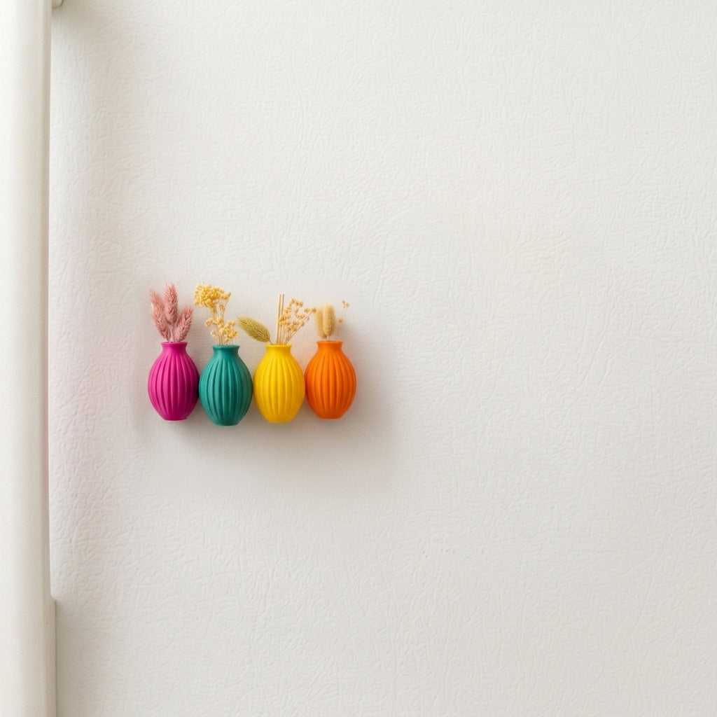 Mini Bloom Magnetic Vase Set - angle product image
