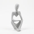 Thinking Man Sculpture Statue - main image