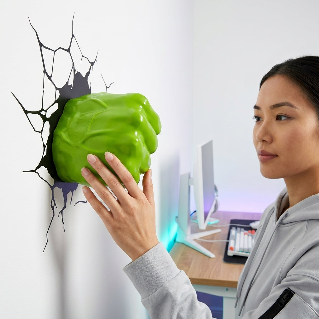 Breaking Wall Fist Decor - detail image