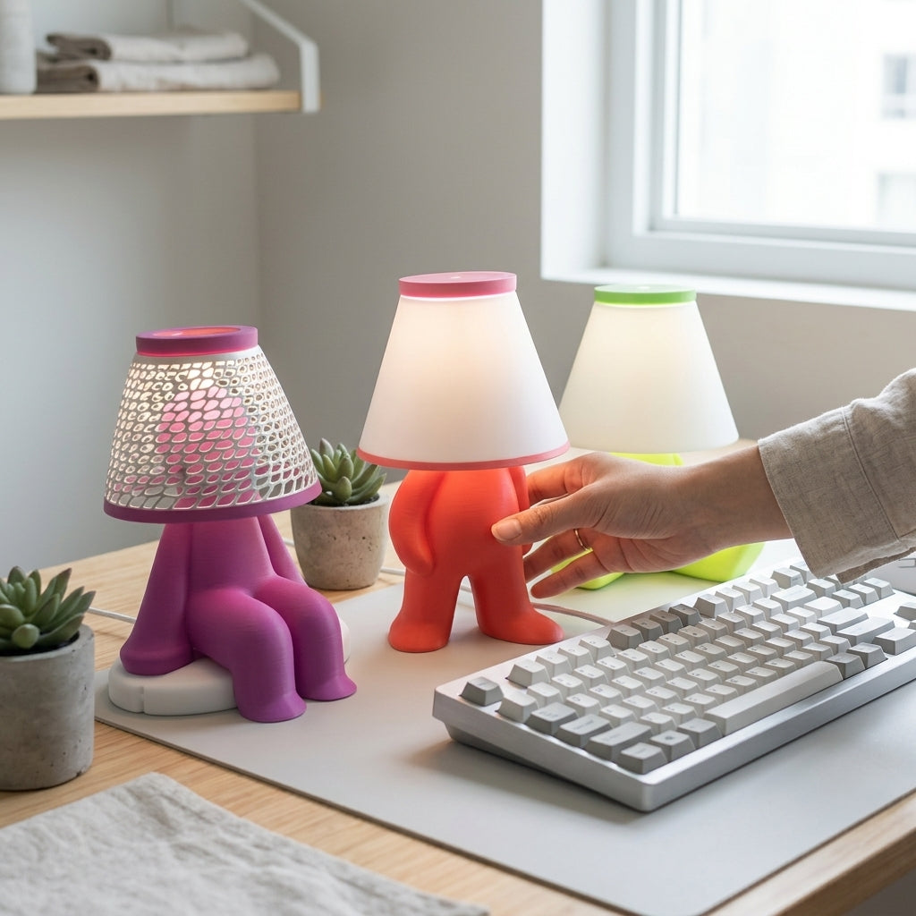Character Table Lamp - lifestyle image