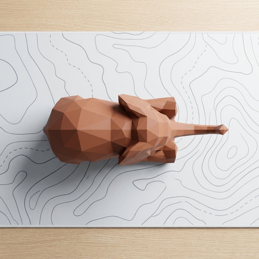 Sitting Elephant Sculpture - angle image