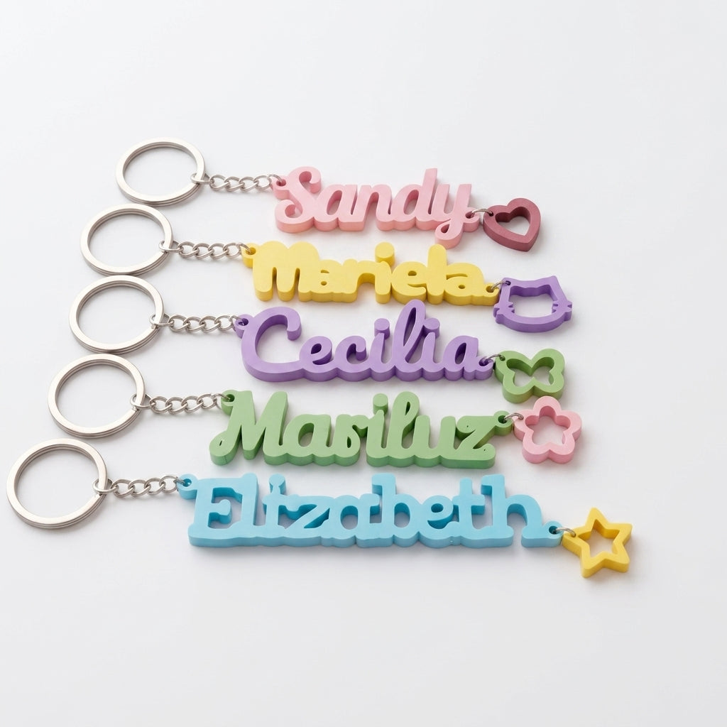 Custom Name Keychain - main image