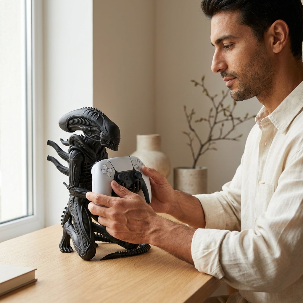 Large Xenomorph (Alien) Controller Stand! Xbox/PS5/Nintendo/Computer Controller