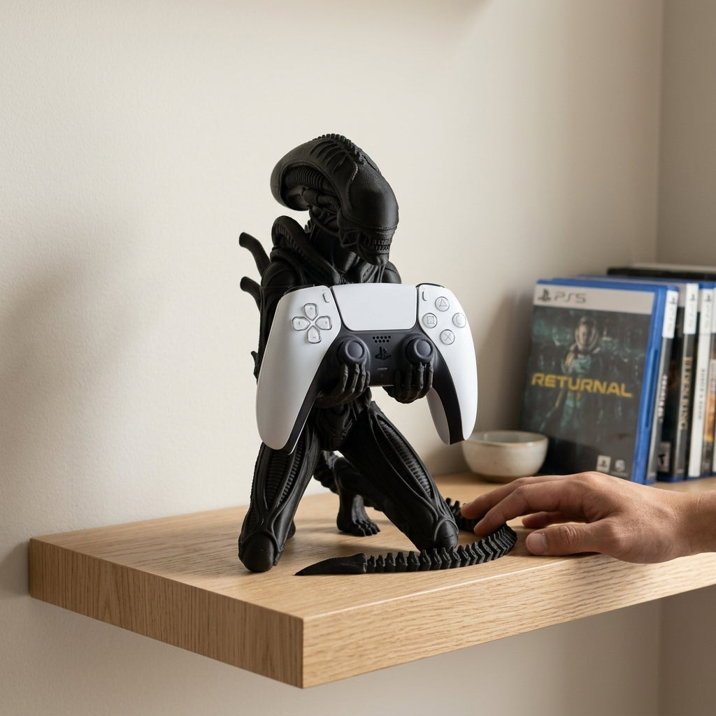 Large Xenomorph (Alien) Controller Stand! Xbox/PS5/Nintendo/Computer Controller